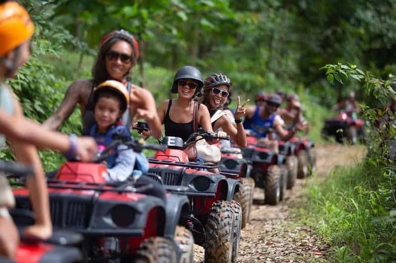 Phuket : Circuit en quad et aventure en tyrolienne au point de vue du Grand Bouddha