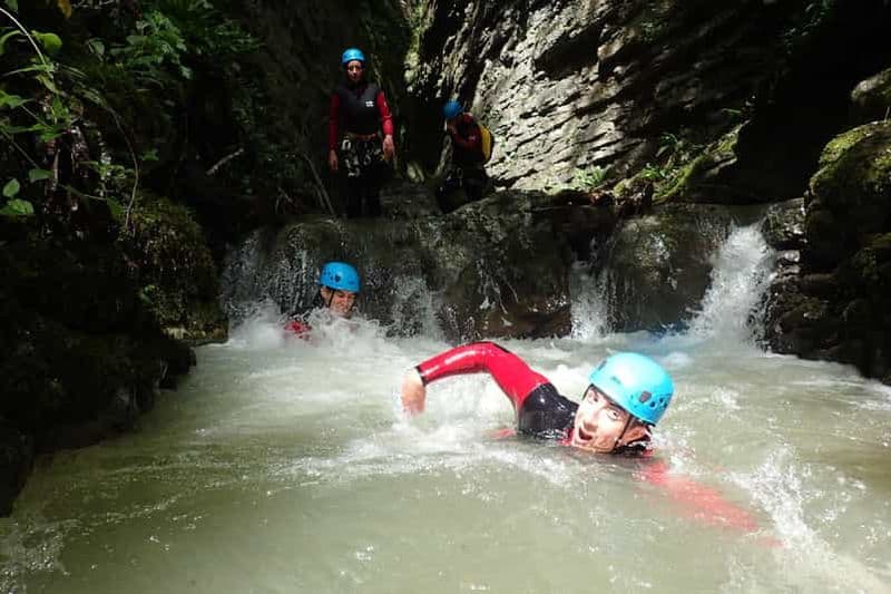 Annecy: Canyoning d’Angon au Bord du Lac