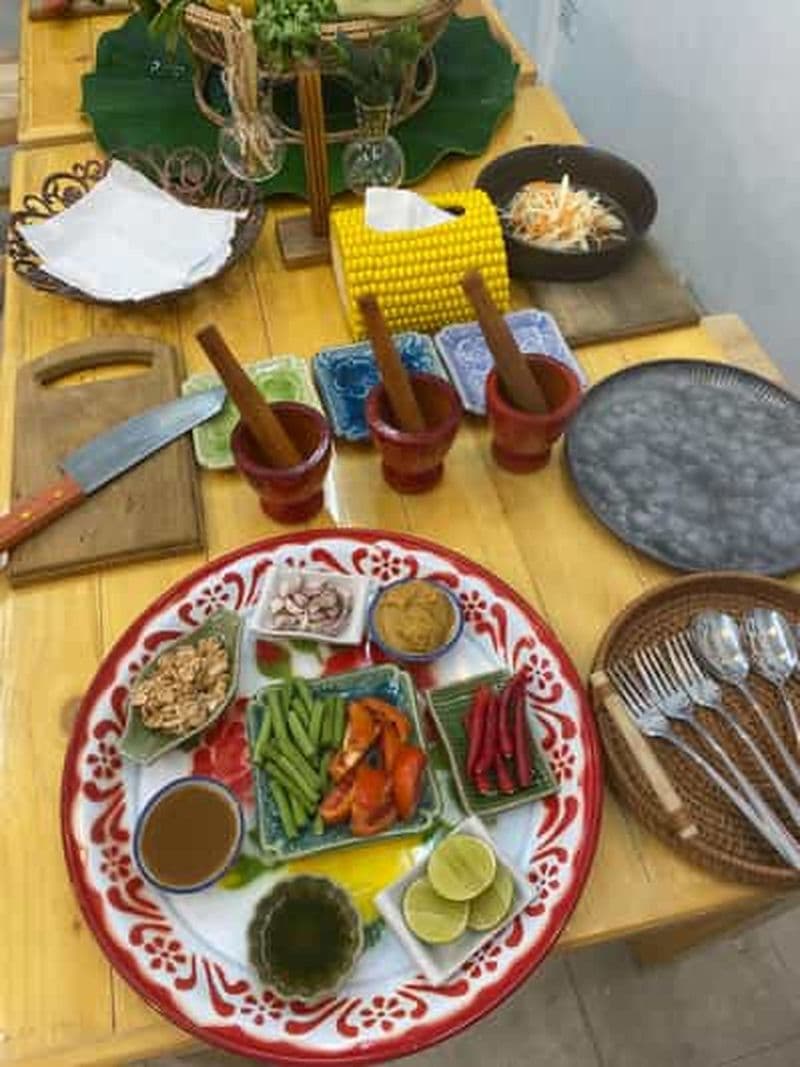 Billet Cours de cuisine à Bangkok : plats traditionnels thaïlandais&Sortie au marché