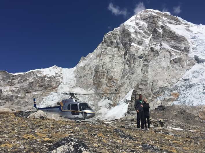 Au départ de Katmandou : excursion en hélicoptère avec atterrissage au camp de base de l'Everest