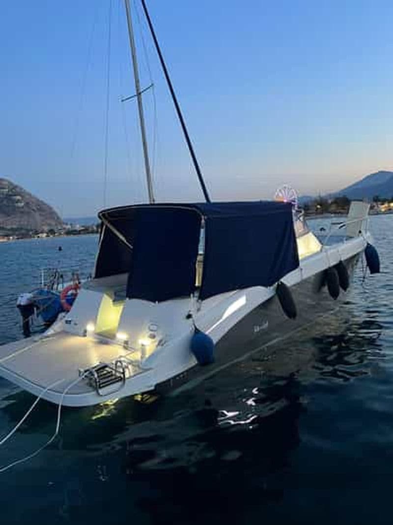 Palerme : excursion en bateau de luxe avec collations et plongée avec tuba