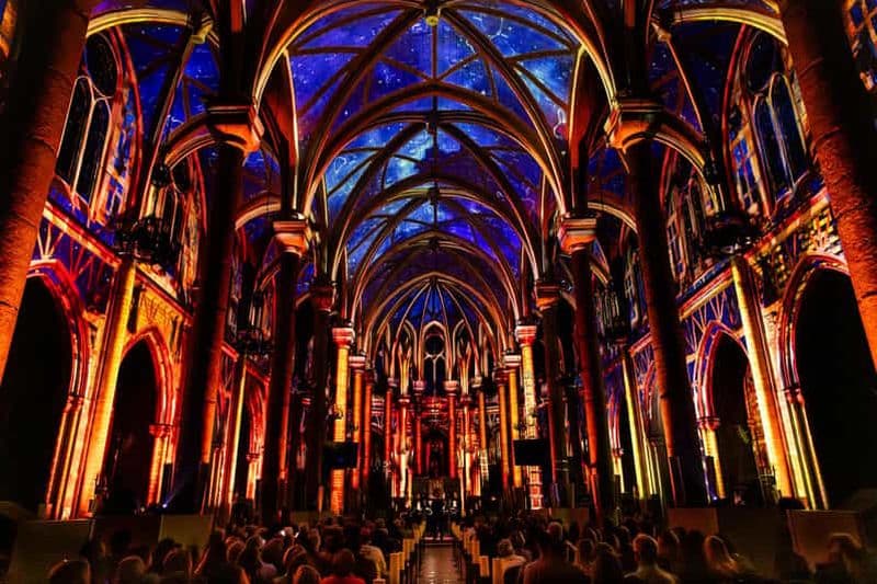 Billet Basilique de Nice: Spectacle immersif son et lumière – LUMINISCENCE
