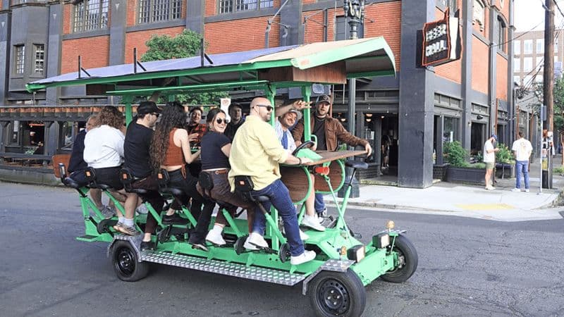 Portland : tournée des bars privée ou partagée en vélo
