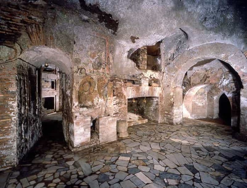 Billet Rome : les catacombes de Saint Calixte : billet d'entrée et visite guidée