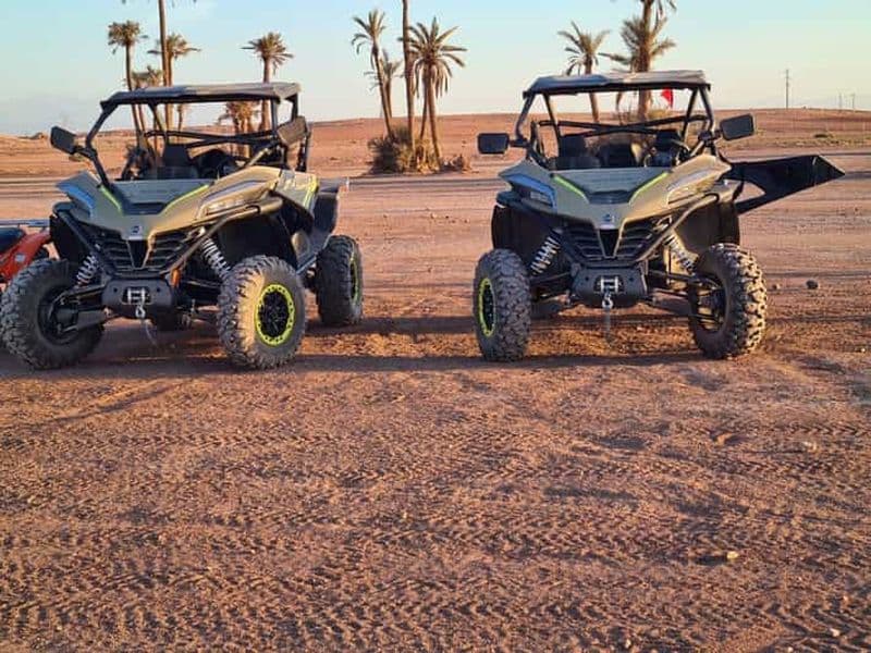Marrakech : excursion en buggy dans la Palmeraie, balade à dos de chameau et pause thé