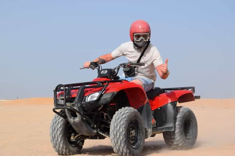 Hurghada : Aventure en quad et buggy dans le désert avec transfert