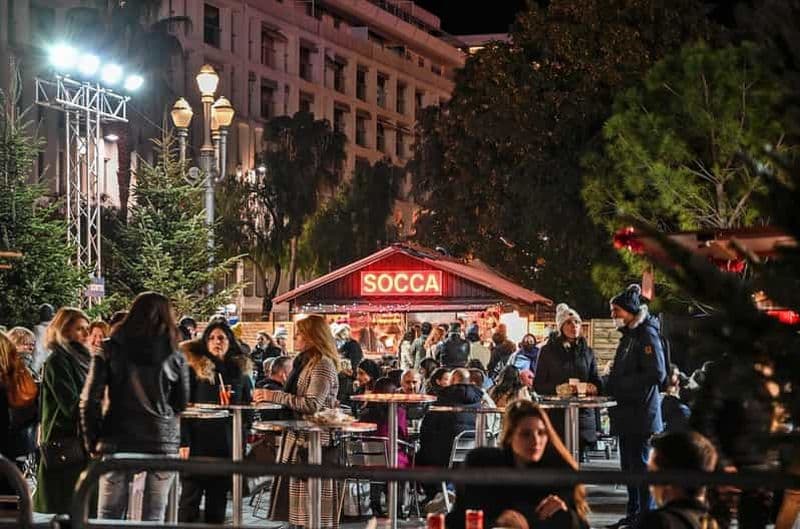 Billet Nice : visite à pied privée magique de Noël avec prise en charge à l'hôtel