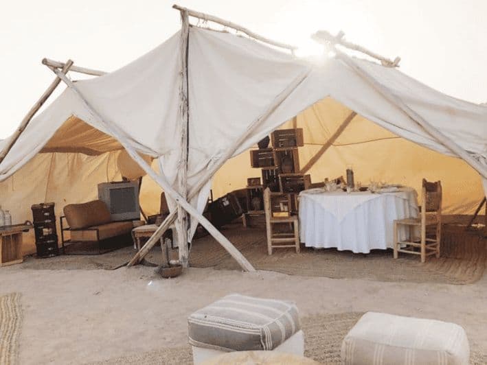 Billet Désert d'Agafay, balade à dos de chameau et dîner berbère