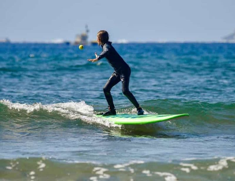 Tenerife : Cours de surf pour enfants à Las Americas