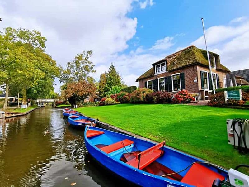 Billet Amsterdam : Excursion à Giethoorn, Afsluitdijk et Zaanse Schans