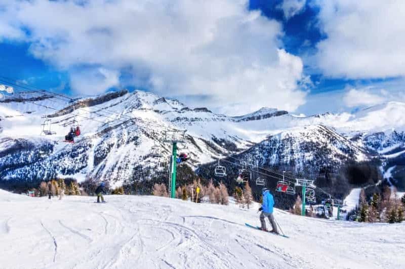 Safari à ski dans les Rocheuses : Lake Louise, Sunshine et Norquay
