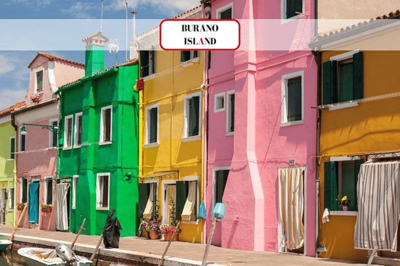 Îles de Venise : Visite guidée de Murano Glass et Burano Colors