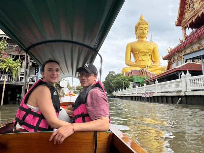 Billet Bangkok : tour en bateau sur les canaux de Thonburi avec 3 arrêts