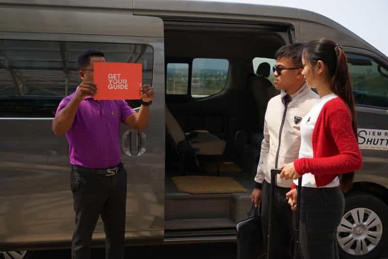 Transfert privatif de l'aéroport de Siem Reap (SAI) vers la ville