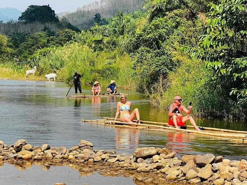 Billet Phuket : rafting bamboo et rafting adventure + 30 min quad et repas inclus