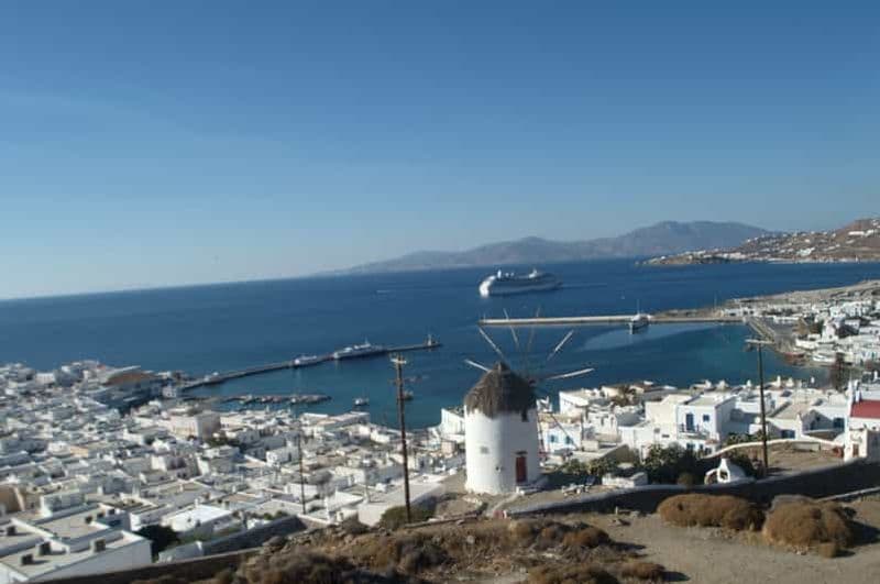 Billet Mykonos : Visite guidée de la ferme, du village d'Ano Mera et des plages