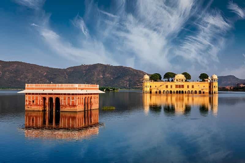 Jaipur : Visite du Fort d'Amer, de Hawa Mahal et de Jal Mahal