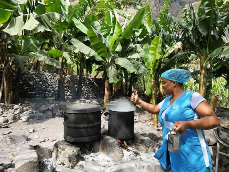Cours de cuisine à Santo Antao au Cap Vert
