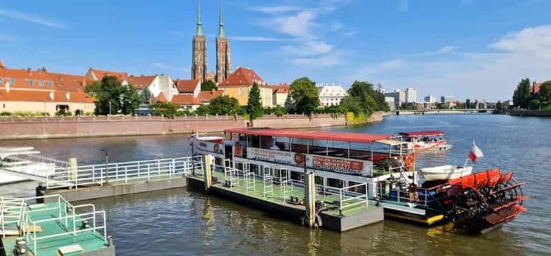Wrocław : courte promenade guidée et croisière en bateau (2 h)