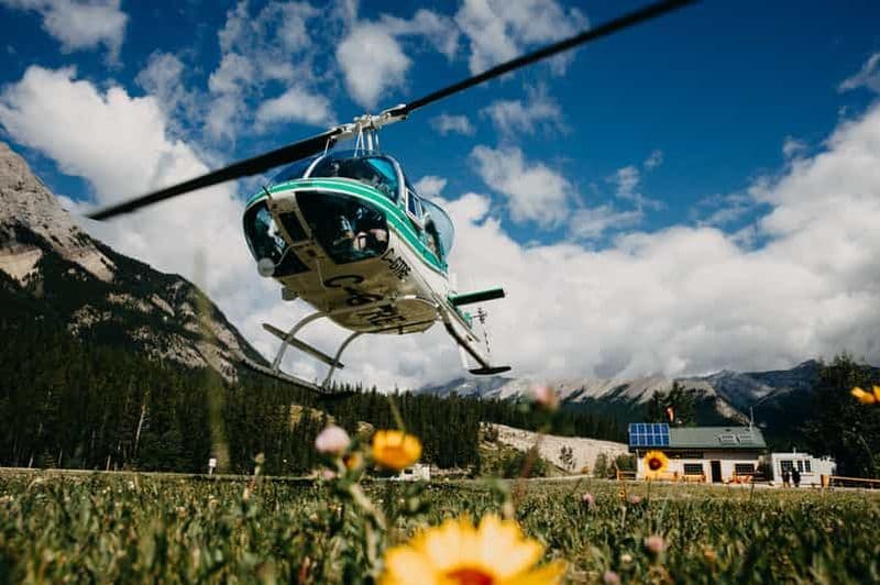 Banff/Jasper : Tour panoramique des Rocheuses canadiennes en hélicoptère