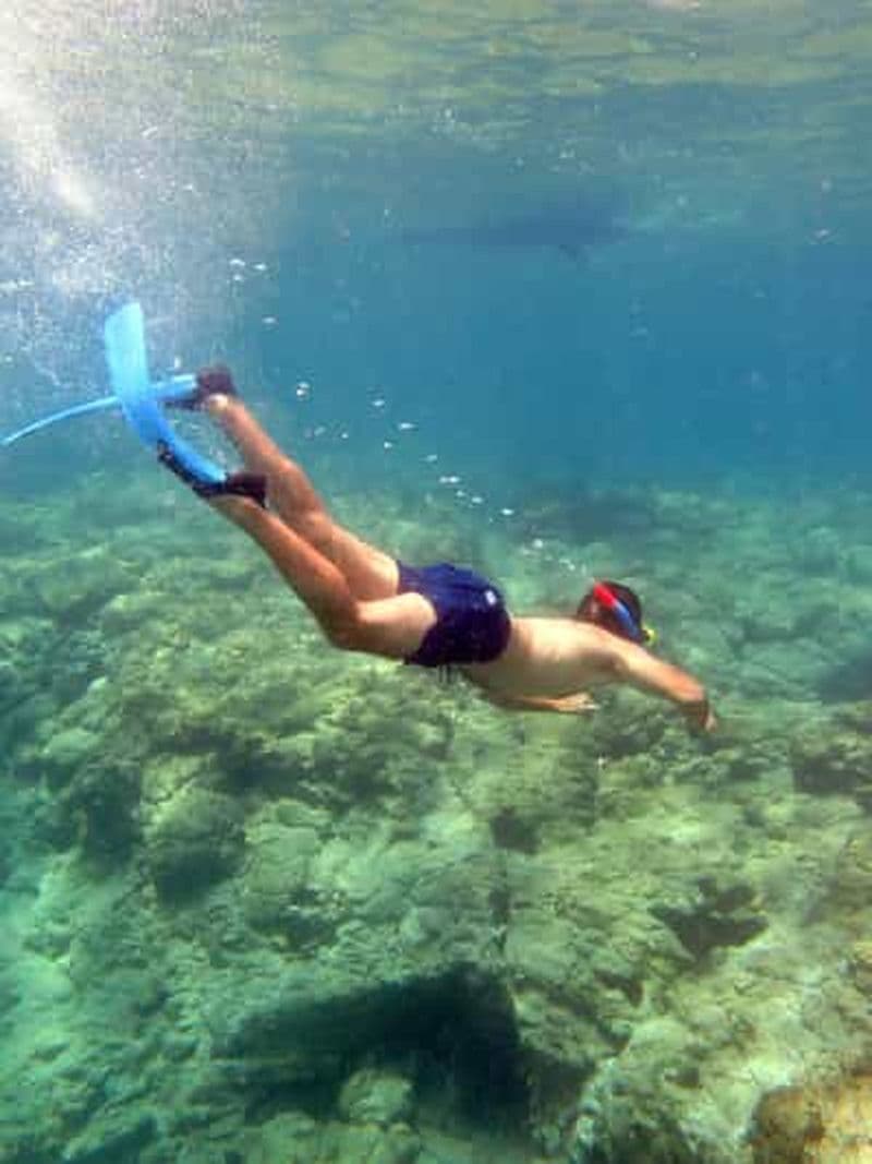 Billet Polis : visite en bateau du lagon bleu avec bus depuis Paphos