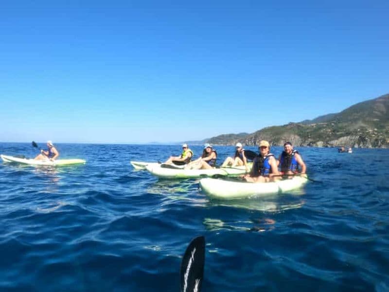 Levanto : Excursion en kayak et plongée avec masque et tuba avec un écologiste marin !
