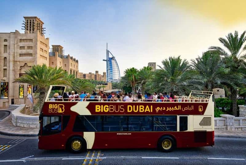 Dubaï : pass de 5 jours avec bus à arrêts multiples et visite du désert