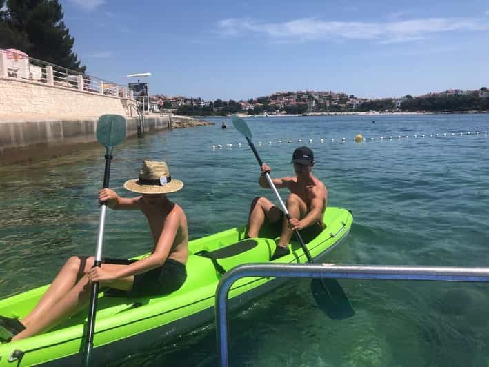 Billet Pula : Excursion autonome en kayak et plongée en apnée