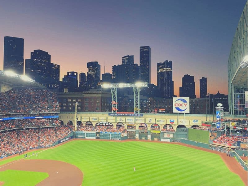 Houston : match de baseball des Houston Astros au Minute Maid Park