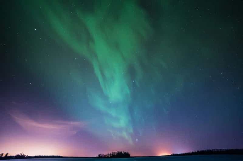 Billet Ylläs : excursion guidée de ski nocturne sous le ciel arctique