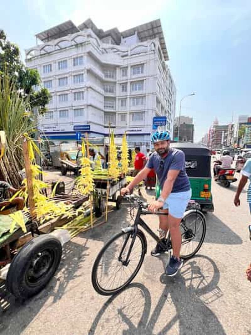 Billet Traverser Colombo à vélo