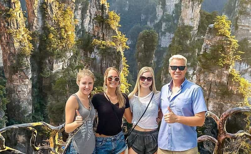 Billet Visite de deux jours : Montagne Avatar, Pont de verre et Mont Tianmen