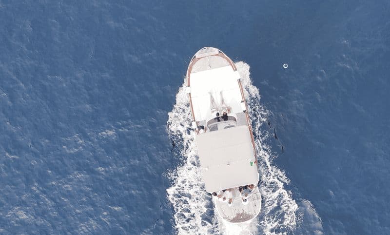 Sorrente : Capri et la Grotte Bleue en bateau avec plongée en apnée