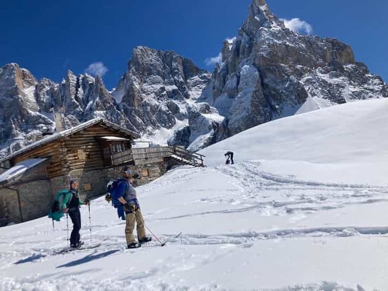 San Martino di Castrozza : Visite guidée des Dolomites à ski