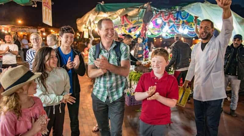 Billet Marrakech : visite gastronomique de la place Jemaa el-Fnaa avec dîner