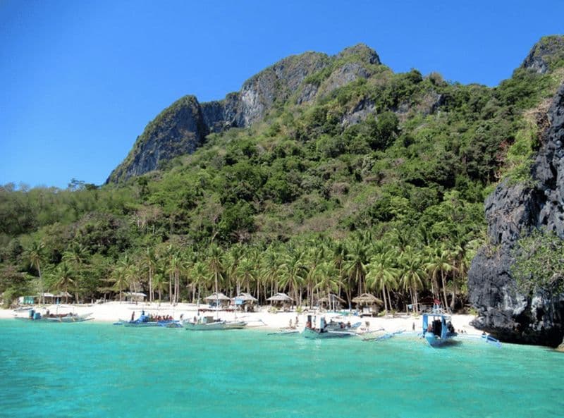 El Nido : Taxi en bateau jusqu'à Seven Commandos ou Paradise beach