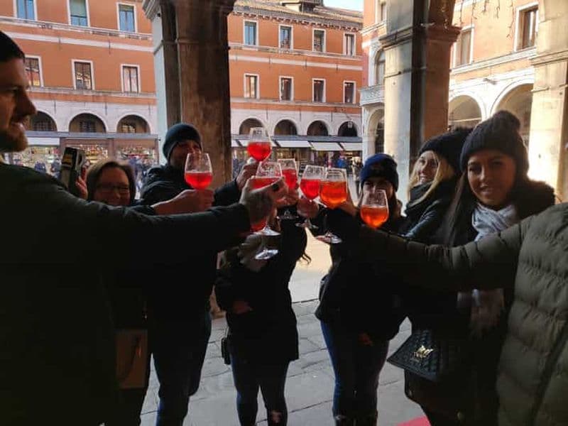 Billet Venise : Marché aux poissons local avec Cicchetti, déjeuner et vin