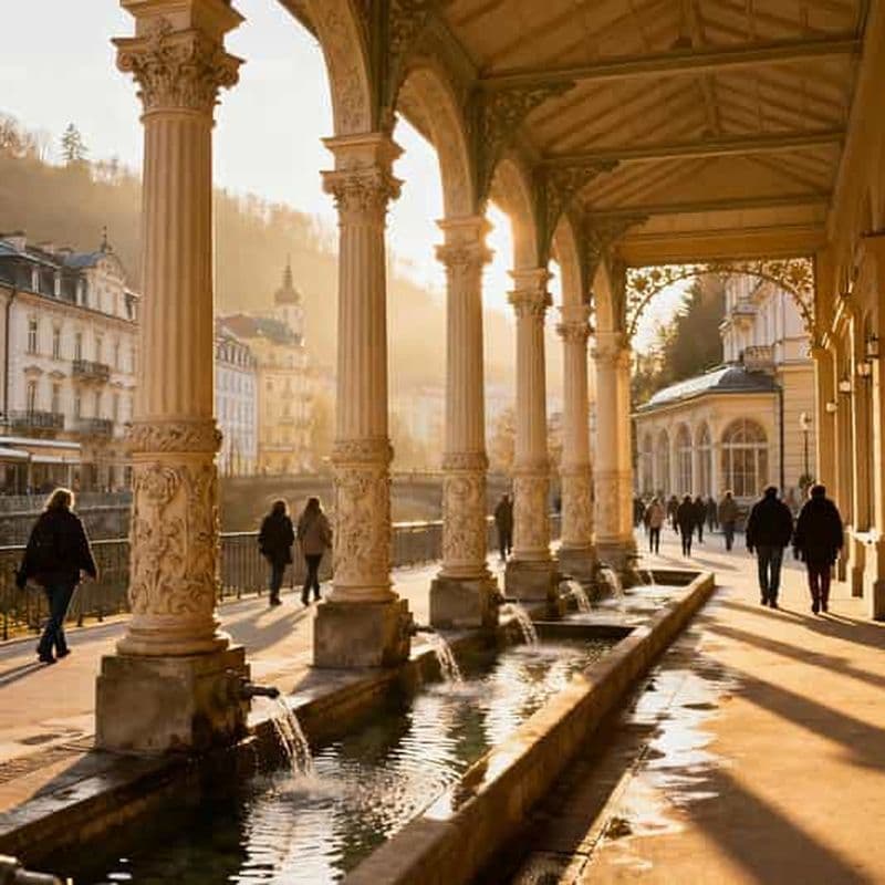 Billet Depuis Prague : excursion privée d'une journée à Karlovy Vary avec Mike