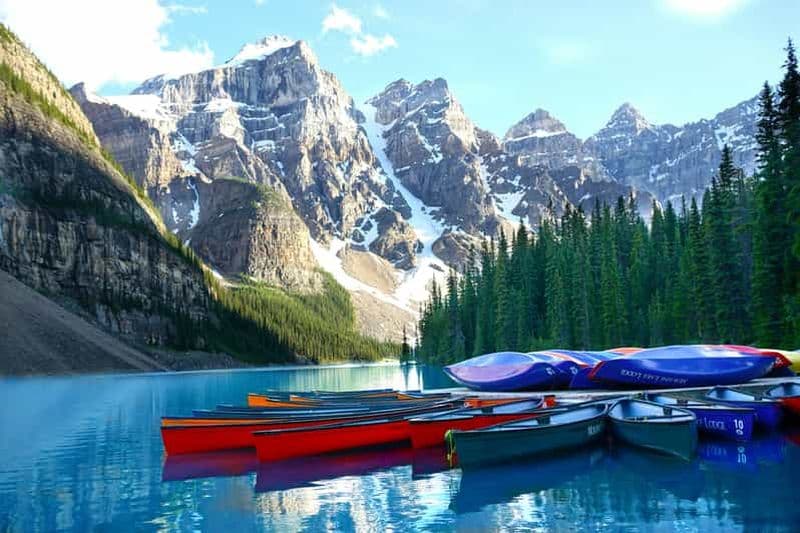 Billet Banff : lac Louise, lac Moraine, lac Minnewanka, lac Emerald et Banff