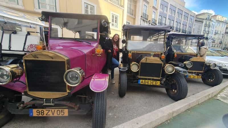 Lisbonne : Visite touristique privée en Tuk Tuk d'époque