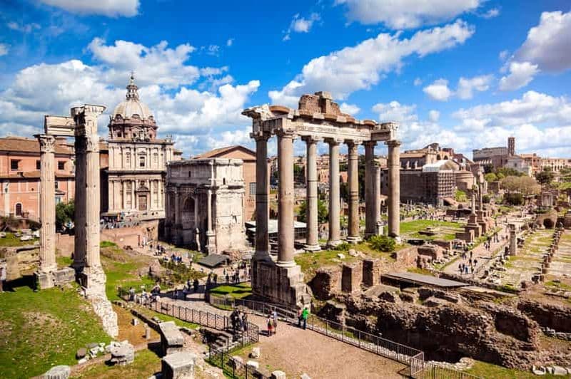 Billet Rome : Forum romain Super Pass Entry with Audio Guide App