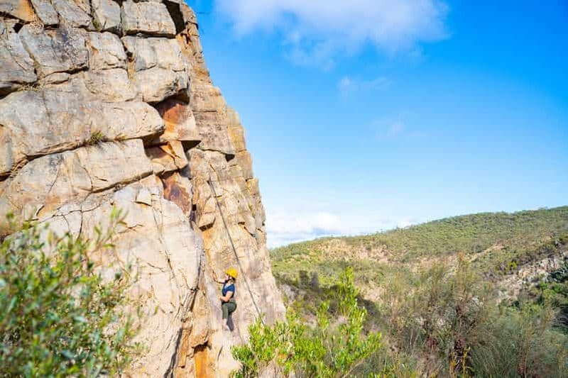 Adélaïde : Escalade et descente en rappel dans le parc national d'Onkaparinga