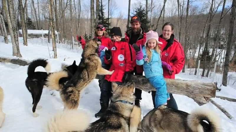 Ontario, CA : Aventure en traîneau à chiens