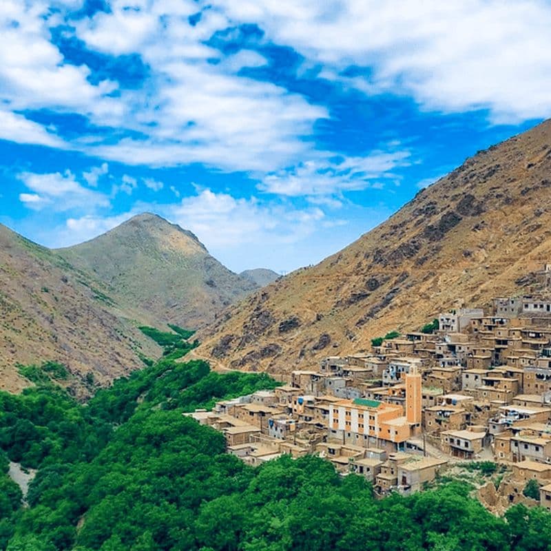 Billet Depuis Marrakech : excursion d'une journée dans l'Atlas et un village berbère