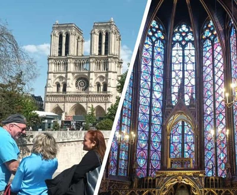 Billet Paris : Visite à pied de l'extérieur de Notre-Dame avec la Sainte Chapelle