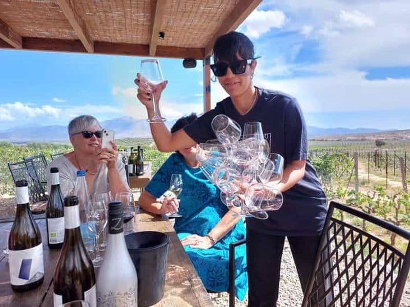 Héraklion : Dégustation de vins crétois et déjeuner gastronomique