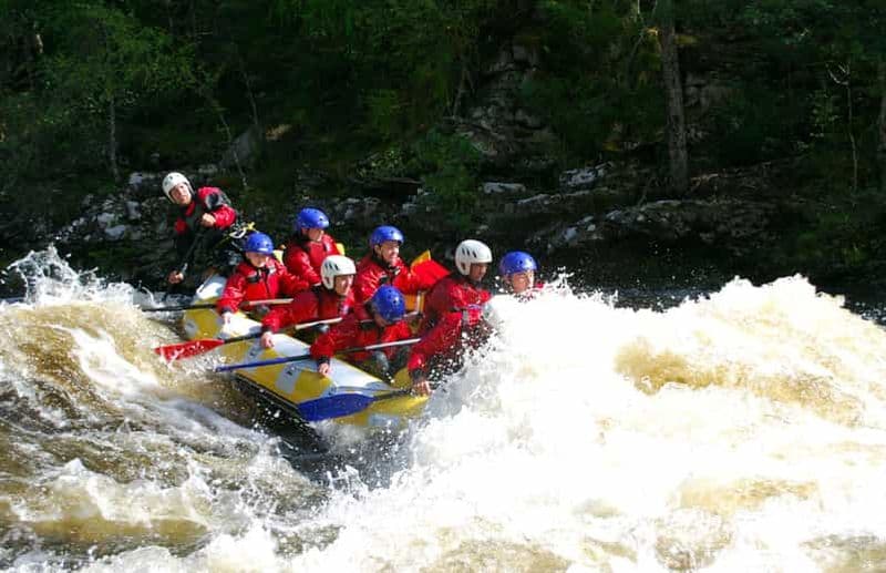 Fort William : Rafting en eaux vives sur la rivière Garry
