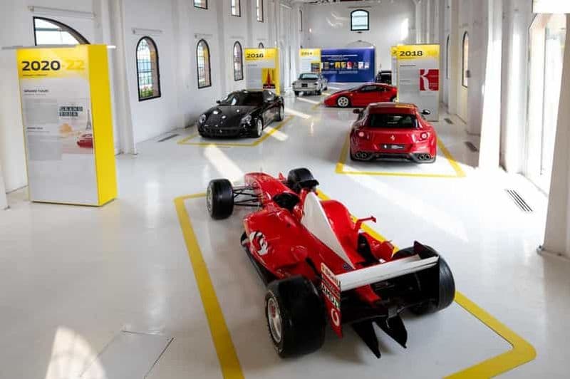 Billet Modène/Maranello : Musée Ferrari et entrée Mirabilandia