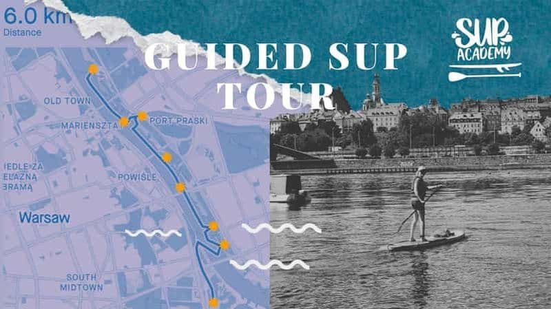 Visite guidée de la ville en SUP