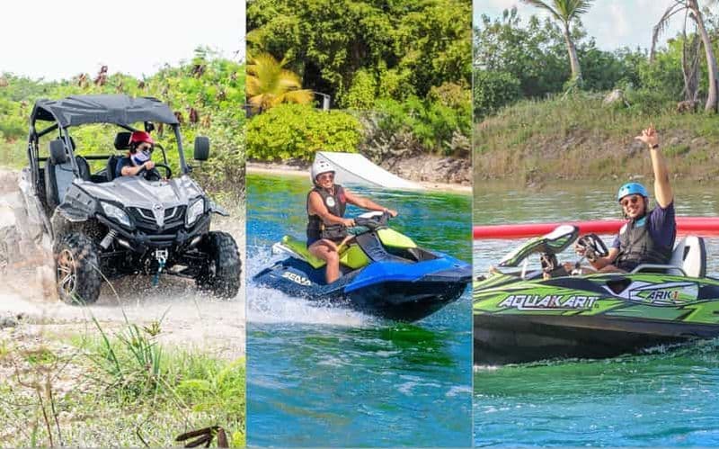 Billet Forfait aventure Punta Cana – Jet ski, buggy et aqua karts